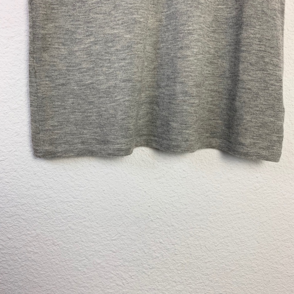 7 For All Mankind Gray Cashmere Tank Top Sz S - Picture 5 of 11